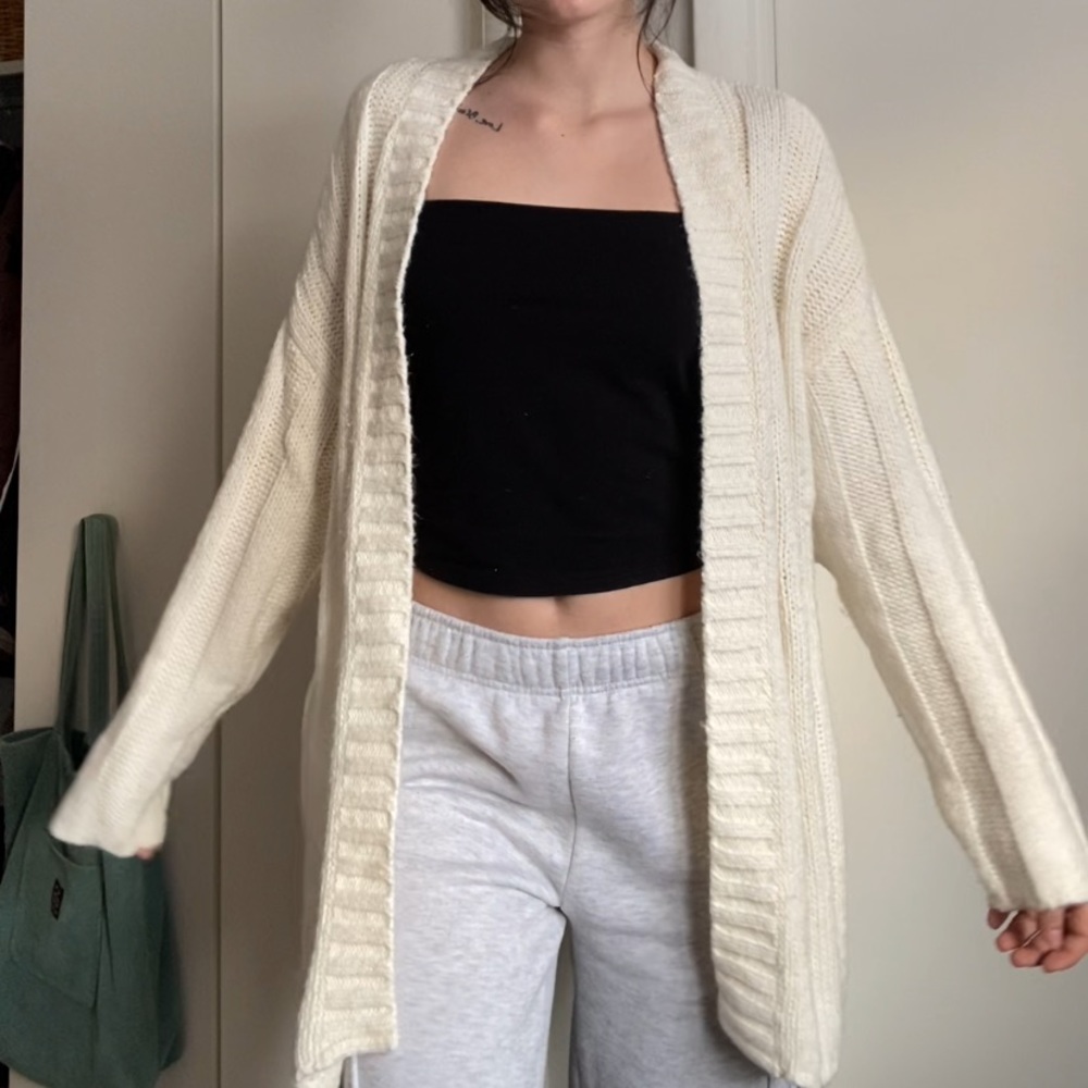 Pacsun Chunky cream sweater